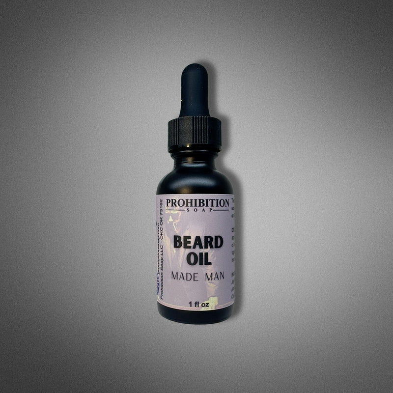 Made Man Beard Oil Beard Oil Prohibition Soap 