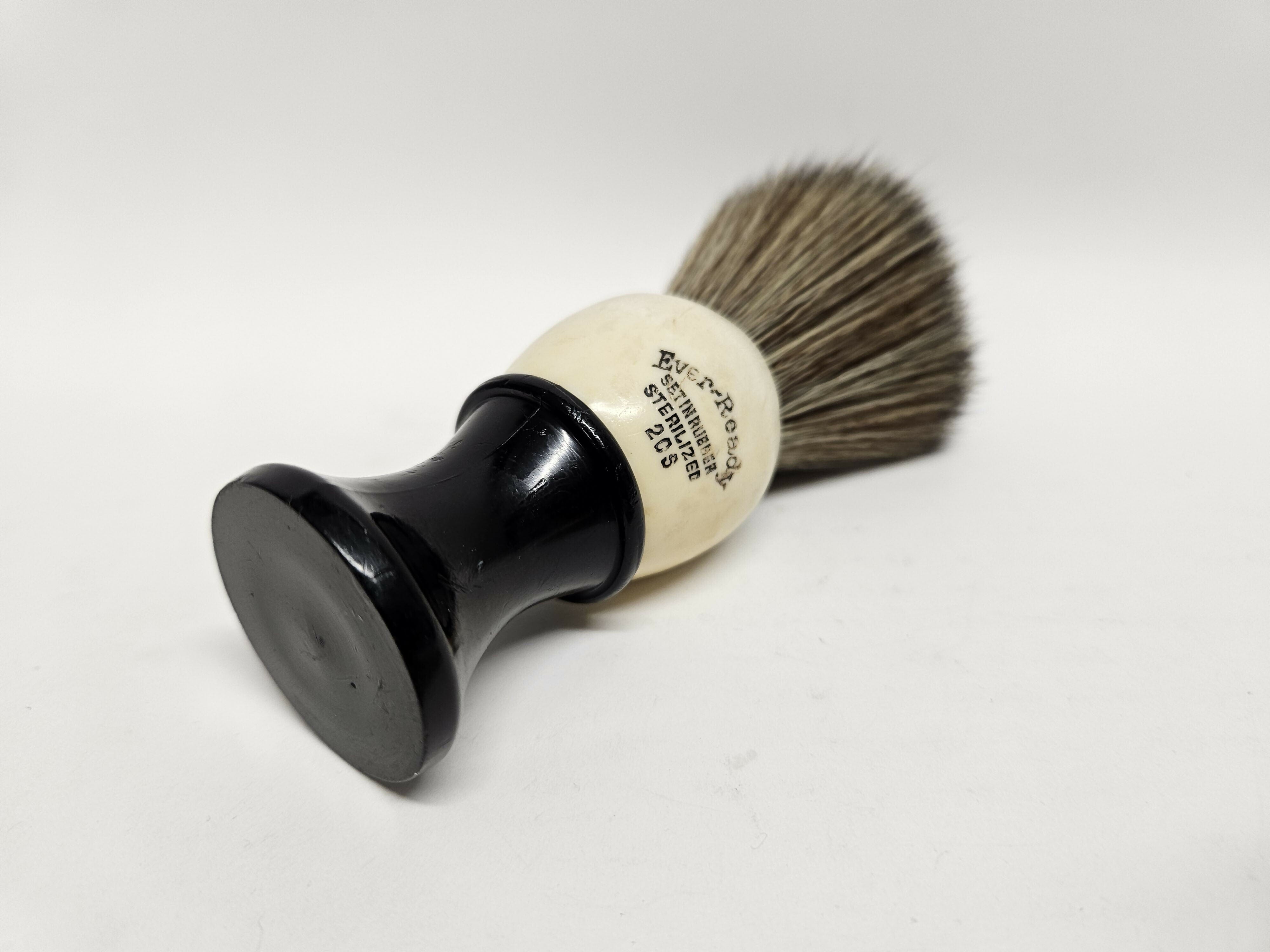 Vintage Ever-Ready 20S 23mm Shave Brush Shaving Brush Talent Soap Factory 