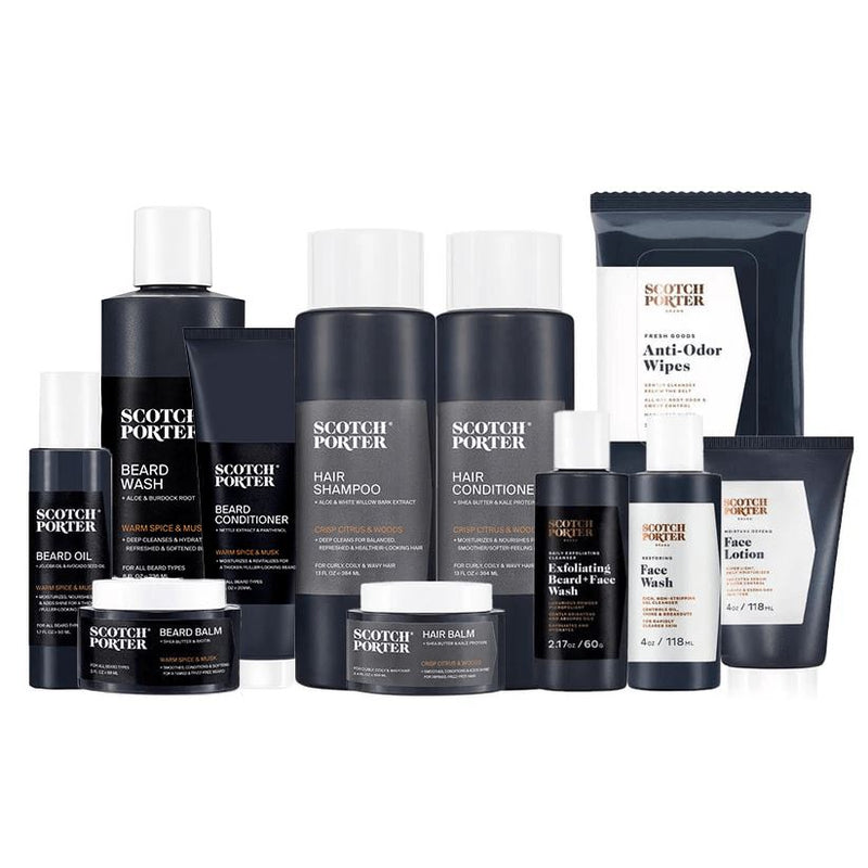 Head to Toe Collection - Hair, Beard, Face and Body Bundle Collection Scotch Porter 