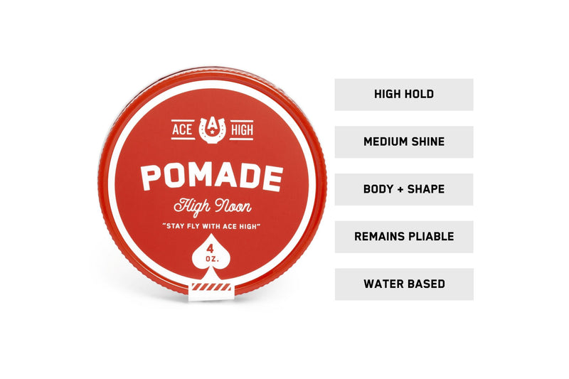 High Noon Pomade - Ace High Pomades & Hair Clay Ace High Co 