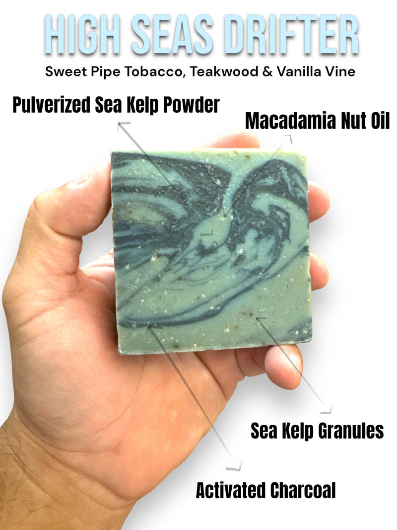 High Seas Drifter Bath Soap SUDSY BEAR SOAP COMPANY 