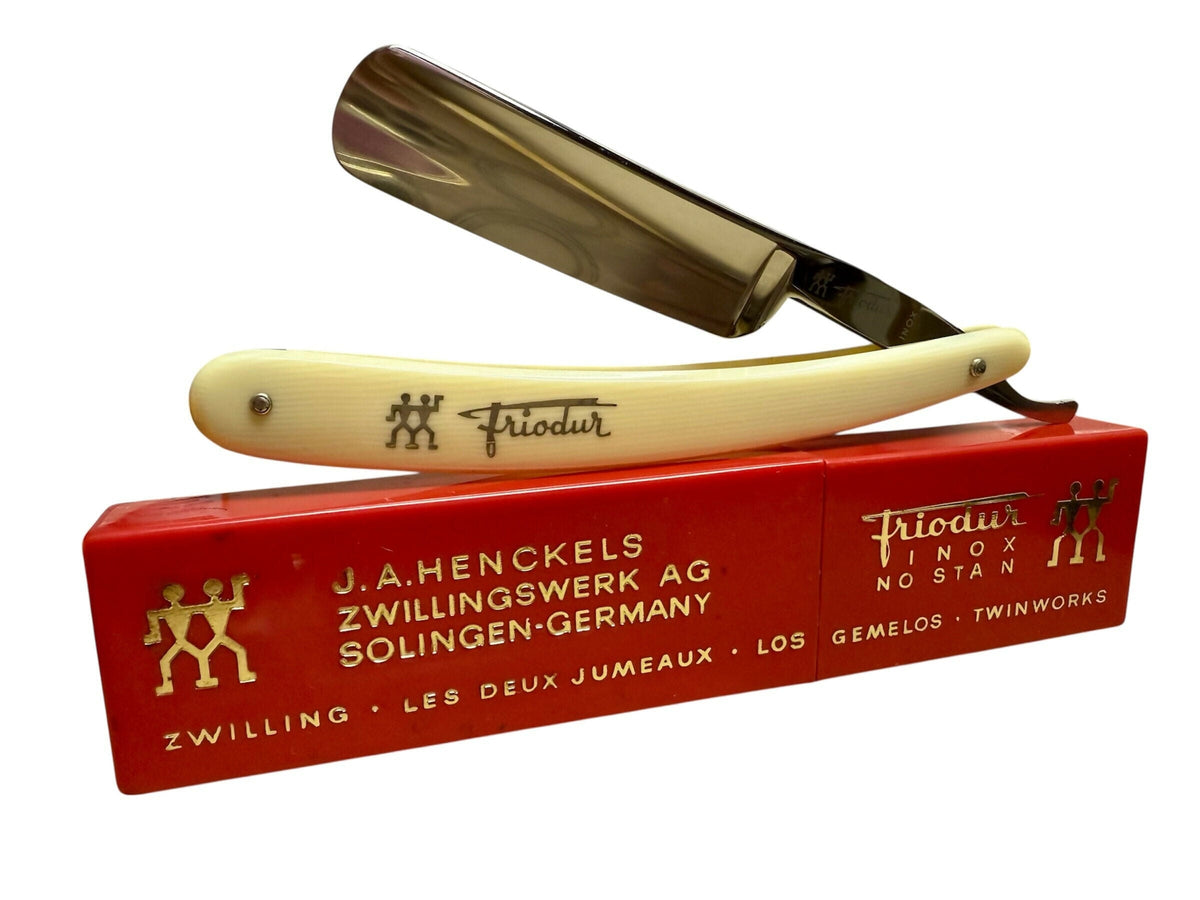 Straight Razor Shave Ready ~ J.A. Henckels INOX 72 1/2 Zwillingswerk S