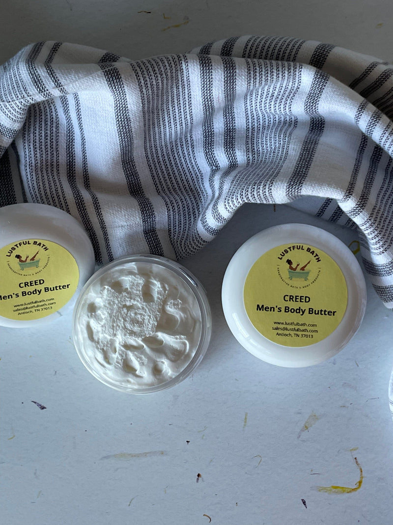 CREED MEN'S BODY BUTTER Beard Balms & Butters Lustful Bath, LLC SM 
