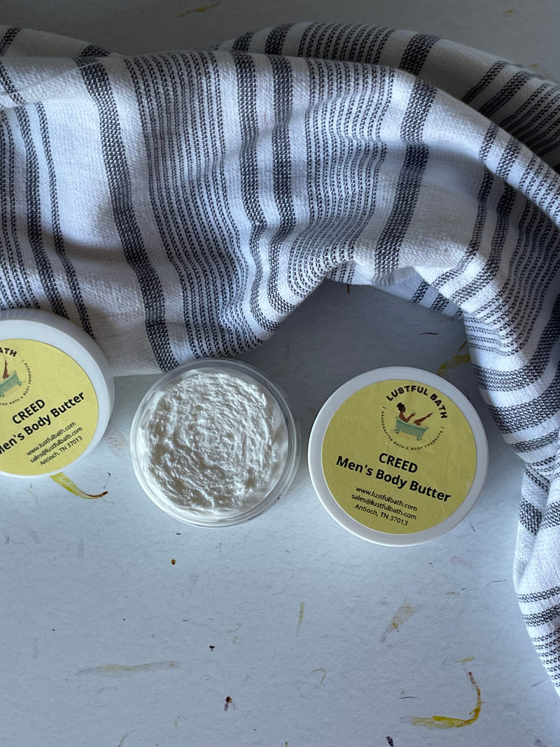 CREED MEN'S BODY BUTTER Beard Balms & Butters Lustful Bath, LLC MINI 
