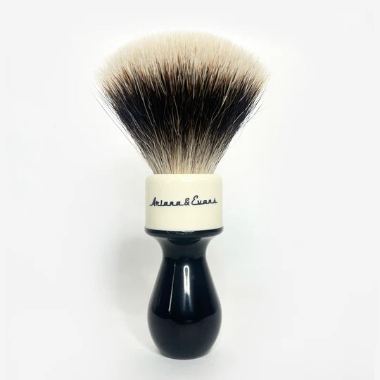 Retro Shaving Brush (24mm) - by Ariana & Evans Shaving Brush Murphy and McNeil Store 24mm 2-Band Finest White Tip 