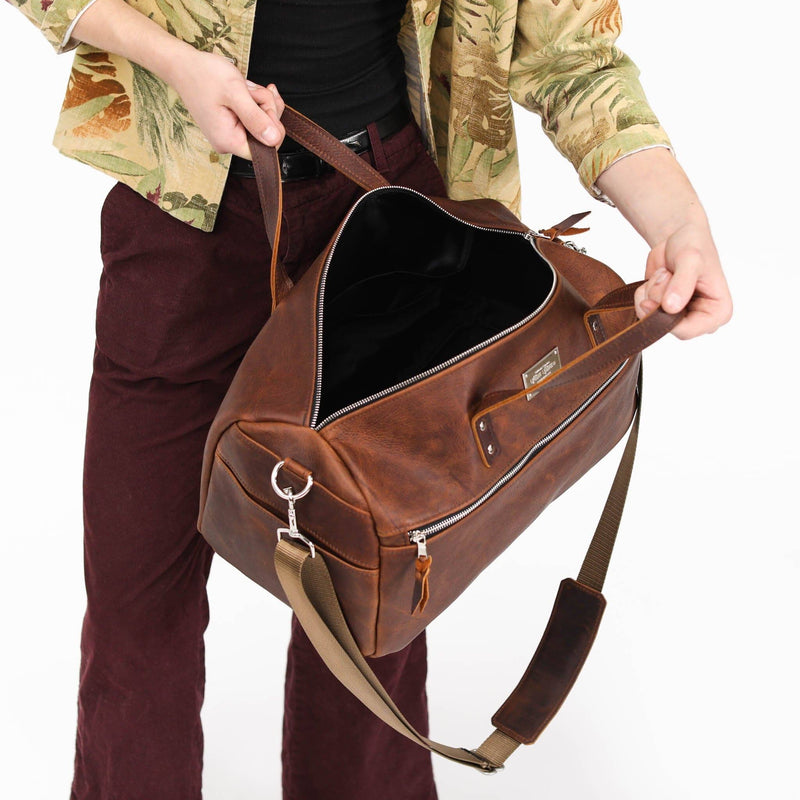 Luxury Leather Duffel Bag Cases and Dopp Bags Lifetime Leather Co 