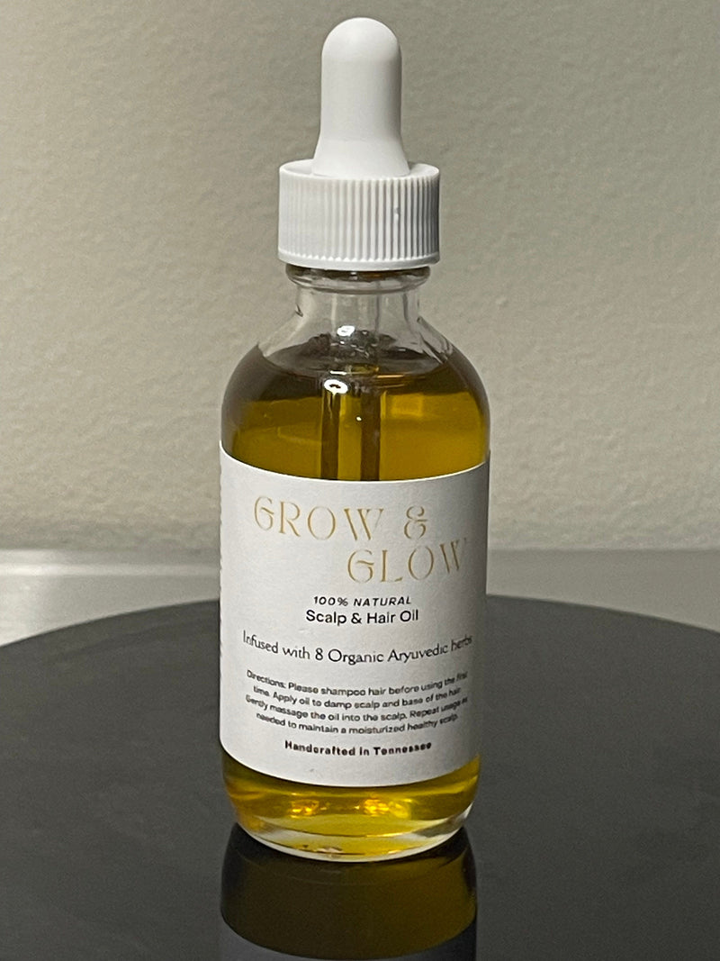 LUSTFUL GLO SCALP & HAIR GROWTH OIL Hair Styling Products Lustful Bath, LLC 