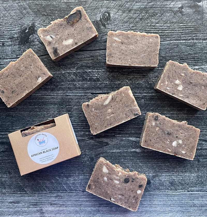 AFRICAN BLACK SOAP Bath Soap Lustful Bath, LLC 