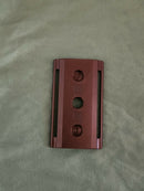 Guerilla Razors/Wolfman – Anodized Aluminum Razor 69SB+84OC Dual Head in Camo Brown/Black (x7 uses) Safety Razor Ice Shave 