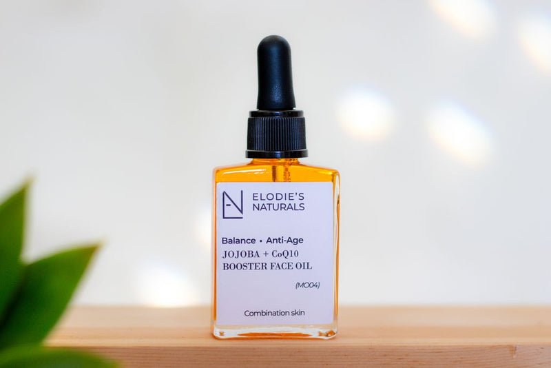 Q10 & JOJOBA Extra Oil 60mL コエンザイムQ10 Jojoba CoQ10 Booster Face Oil | Elodie's Naturals