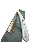 Straight Razor Shave Ready ~ Bismarck Spitzenqualität Inox Solingen On a Vintage Welsh Glanrafon Edge