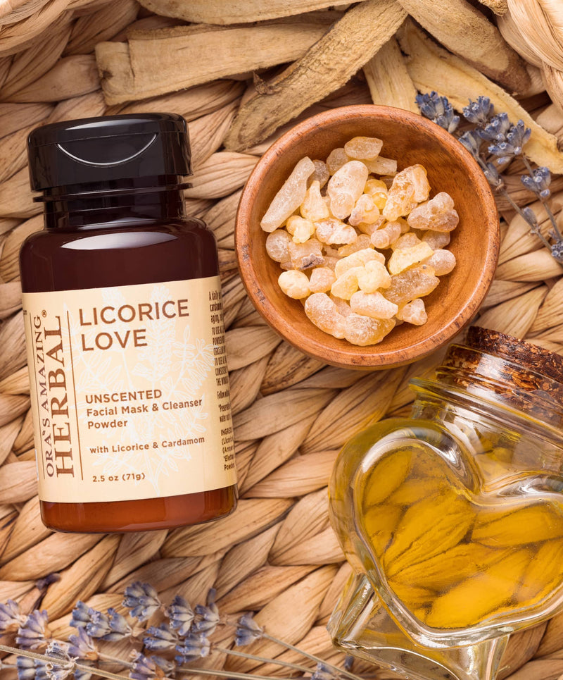 Licorice Love, Skin Soothing Facial Cleansing Powder Face Care Ora's Amazing Herbal 