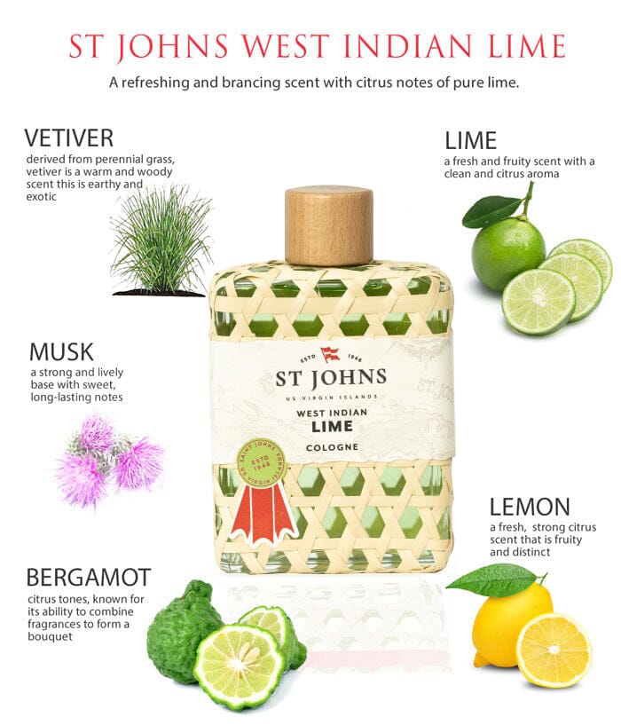 West Indian Lime Cologne Colognes and Perfume St Johns Fragrance Co LLC™ 
