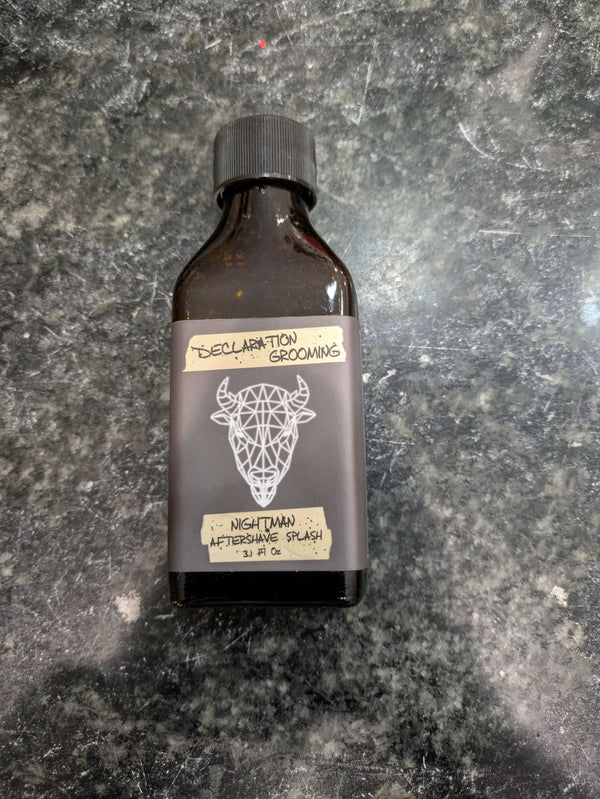 Declaration Grooming Nightman Aftershave NEW Aftershave Shavewares 