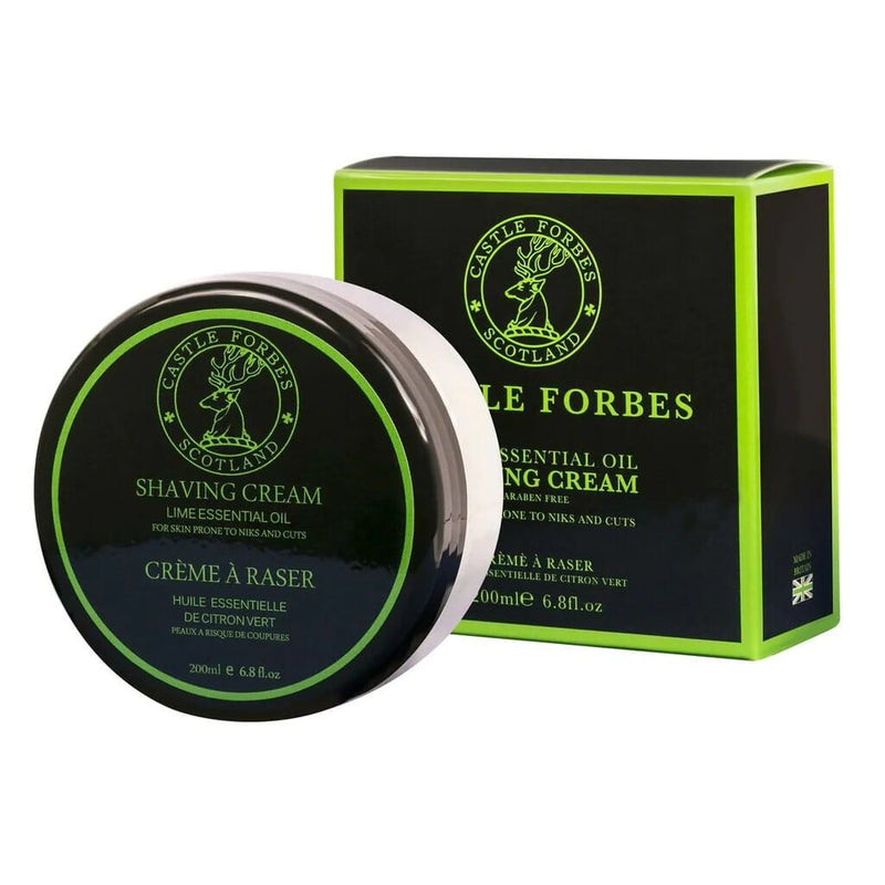 Castle Forbes Lime Oil Shaving Cream 6.8 oz Shaving Cream Ronells 