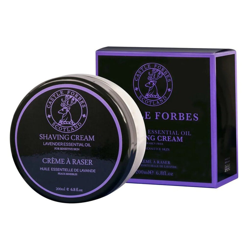 Castle Forbes Lavender Oil Shaving Cream 6.8 oz Shaving Cream Ronells 