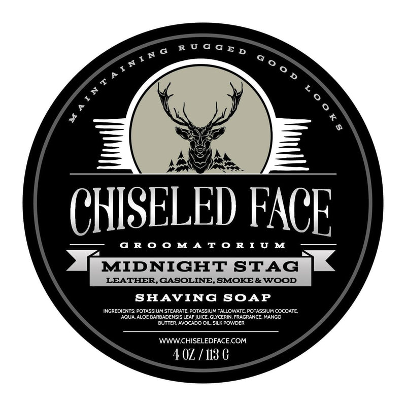 Midnight Stag - Shaving Soap Shaving Soap Chiseled Face 
