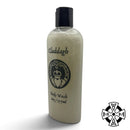 Murphy and McNeil Claddagh Body Wash, bottle angled view