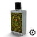 Murphy and McNeil Green Man Fougere Aftershave Splash, bottle angled view