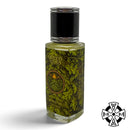 Murphy and McNeil Green Man Fougere Beard Oil, bottle angled view