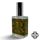Murphy and McNeil Green Man Fougere Eau de Parfum, large spray bottle angled view