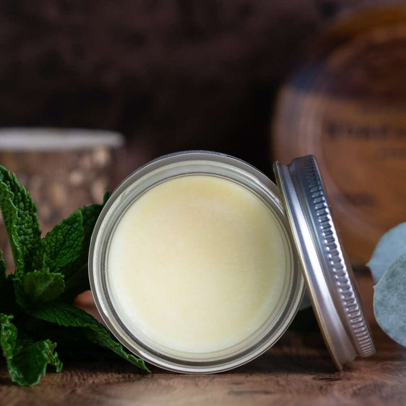 After Shave & Beard Balm: Fresh Mint Aftershave Balm Chagrin Valley Soap & Salve 