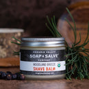 After Shave & Beard Balm: Woodland Breeze Aftershave Balm Chagrin Valley Soap & Salve 