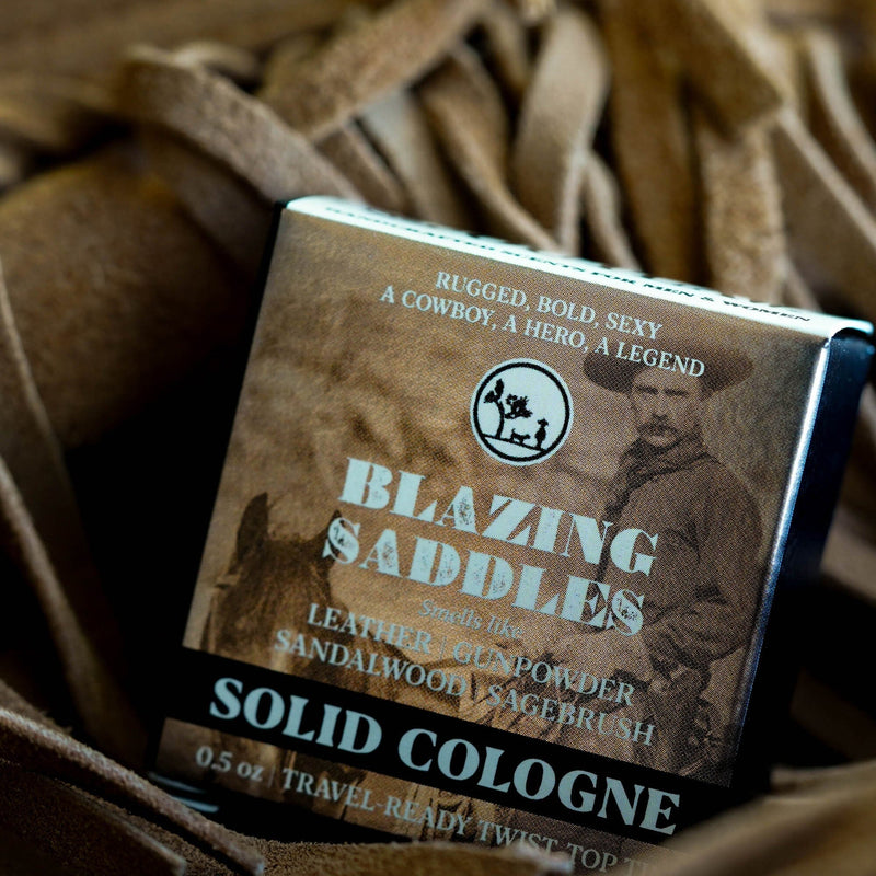 Blazing Saddles Western Solid Cologne Colognes and Perfume Outlaw 