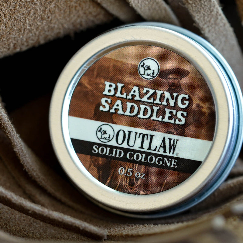 Blazing Saddles Western Solid Cologne Colognes and Perfume Outlaw 