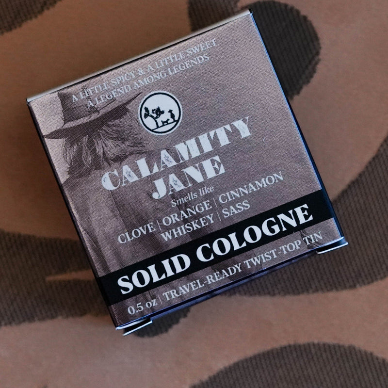 Calamity Jane Solid Cologne Colognes and Perfume Outlaw 