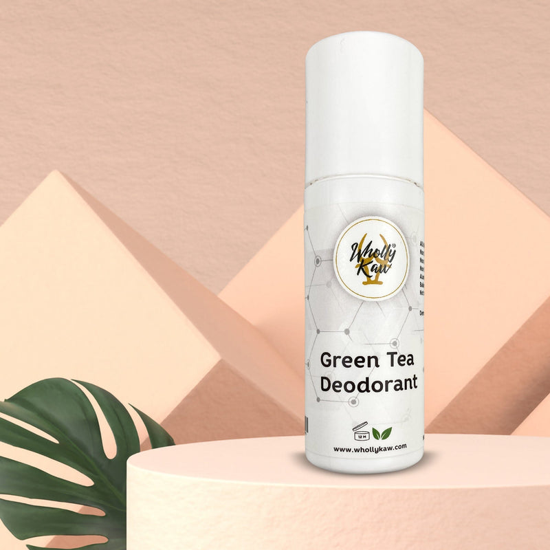 Green Tea Deodorant - Dermatologist Tested Deodorant WhollyKaw 