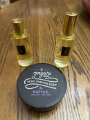 RARE!! Zingari Man “Nomad” Shave Soap w/ Bourbon French Parfums Splash & Cologne