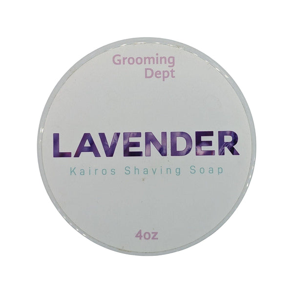Lavender Shaving Soap (Kairos) - by Grooming Dept. (Pre-Owned) Shaving Soap Murphy & McNeil Pre-Owned Shaving 