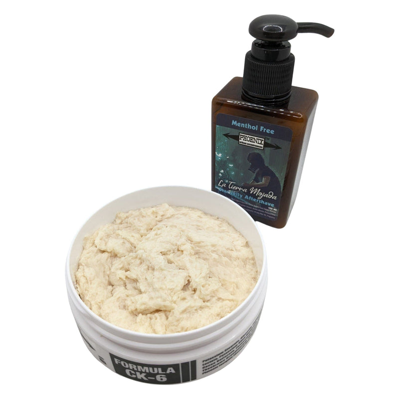 Terra Preta Shaving Soap (CK-6) and Star Jelly Aftershave - by Phoenix Artisan Accoutrements (Pre-Owned) Shaving Soap Murphy & McNeil Pre-Owned Shaving 