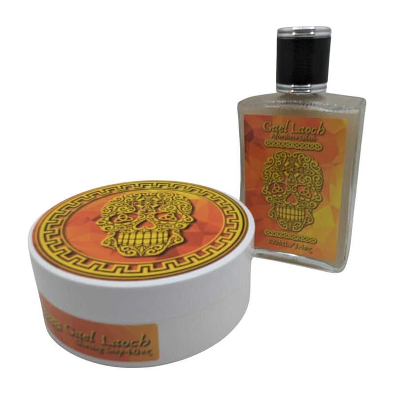 Gael Laoch Orange Shaving Soap (Kodiak) and Splash (Alcohol Free) - by Murphy and McNeil (Pre-Owned) Shaving Soap Murphy & McNeil Pre-Owned Shaving 