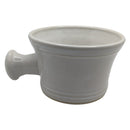 Apothecary Style Ceramic Shaving Mug (White) - (Pre-Owned) Shaving Bowls and Mugs Murphy & McNeil Pre-Owned Shaving 