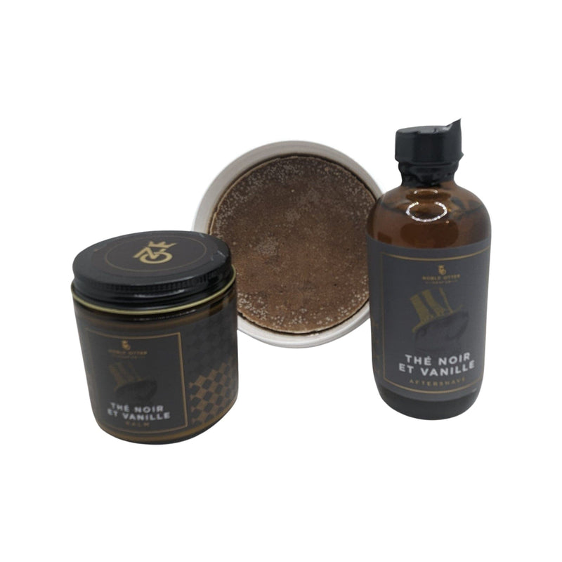 The Noir Et Vanille Shaving Soap, Splash and Balm - by Noble Otter (Pre-Owned) Shaving Soap Murphy & McNeil Pre-Owned Shaving 