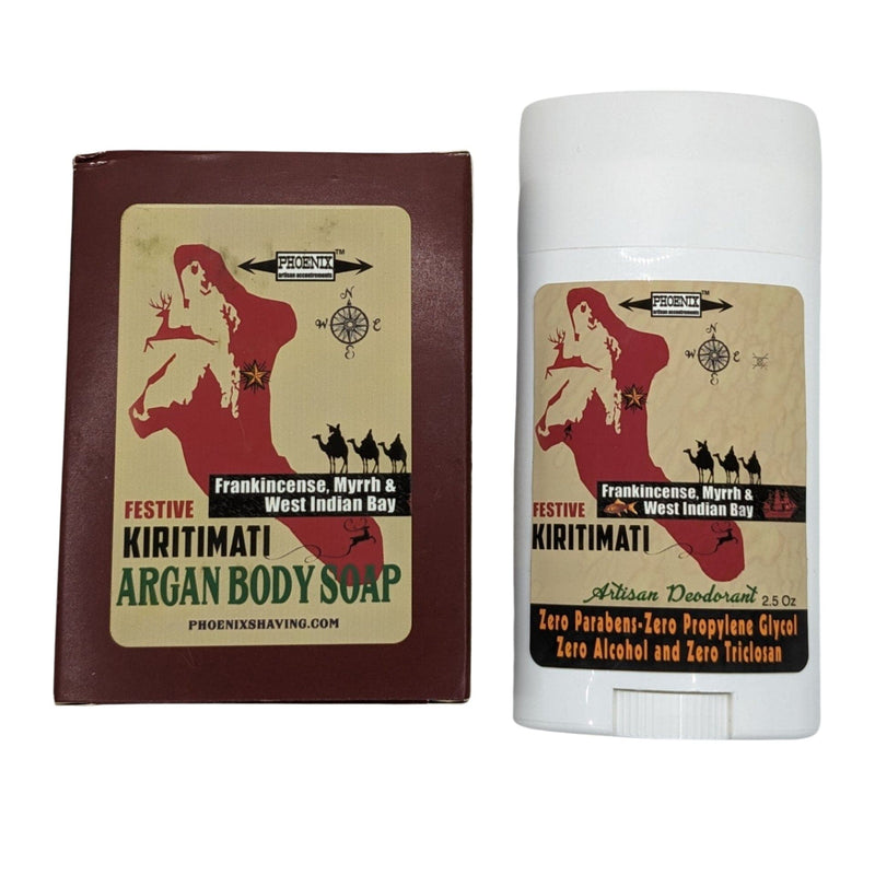 Kiritimati Body Soap and Deodorant - by Phoenix Artisan Accoutrements (Pre-Owned) Bath Soap Murphy & McNeil Pre-Owned Shaving 