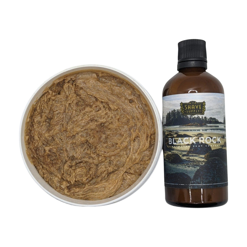 Black Rock Shaving Soap and Splash - by Macduffs Soap Co. (Pre-Owned) Shaving Soap Murphy & McNeil Pre-Owned Shaving 