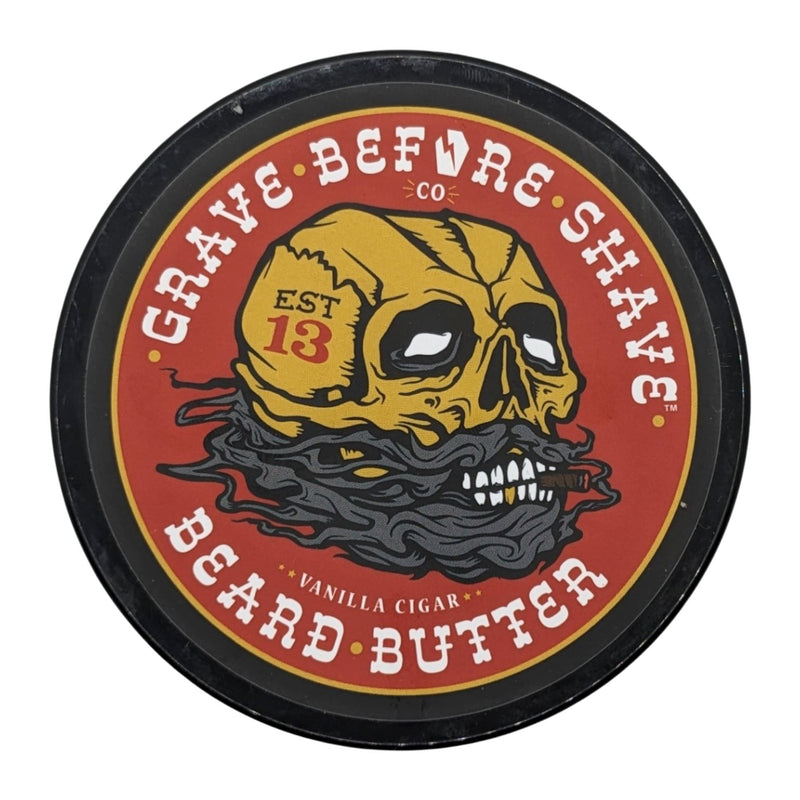 Vanilla Cigar Beard Butter - by Grave Before Shave (Pre-Owned) Beard Butter & Oil Bundle Murphy & McNeil Pre-Owned Shaving 