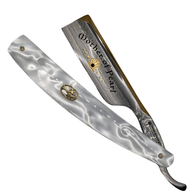 6/8 Mother of Pearl 2.0 Straight Razor - by Böker (Used) Straight Razor MM Consigns (CB) 