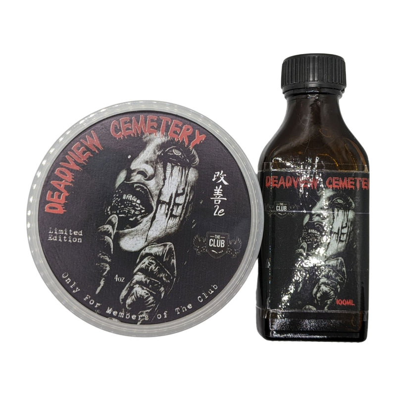 Limited Edition Deadview Cemetery Shaving Soap (K2e) and Splash - by The Club (Pre-Owned) Shaving Soap Murphy & McNeil Pre-Owned Shaving 