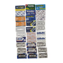 Multiple Lots of Misc. Unused DE Razor Blades - (Used) Razor Blades MM Consigns (CB) Pack 10 - 30 Blades 