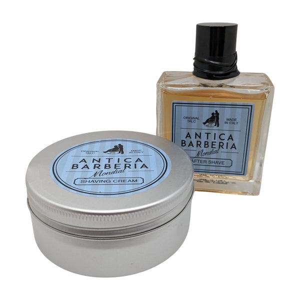 Original Talc Shaving Barberia - Splash Cream (Used) and Antica by