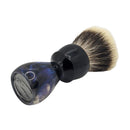 V2 Knot with Black/Blue/Purple Handle Shaving Brush - by Turning by Tanz (Pre-Owned) Shaving Brush Murphy & McNeil Pre-Owned Shaving 