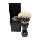 V2 Knot with Black/Blue/Purple Handle Shaving Brush - by Turning by Tanz (Pre-Owned) Shaving Brush Murphy & McNeil Pre-Owned Shaving 