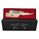 Holy Black Barber Straight Razor (Pre-Owned) Shavette Murphy & McNeil Pre-Owned Shaving 