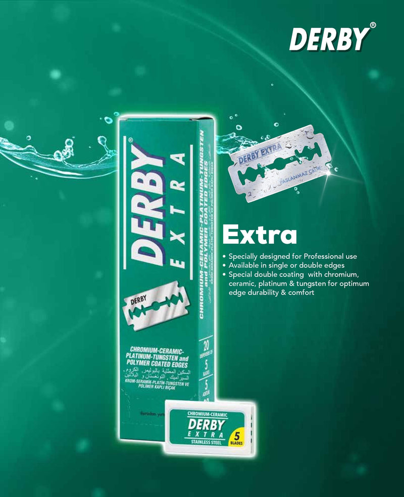 Derby Double Edge Razor Blades 100Ct Razors & Razor Blades BarberSets 