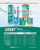 Derby Double Edge Razor Blades 100Ct Razors & Razor Blades BarberSets 