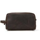The Wanderer Toiletry Bag | Genuine Leather Toiletry Bag Cases and Dopp Bags STEEL HORSE LEATHER 